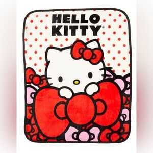 Hello Kitty Kids Silky Soft Plush Throw, 40 x 50, Sanrio